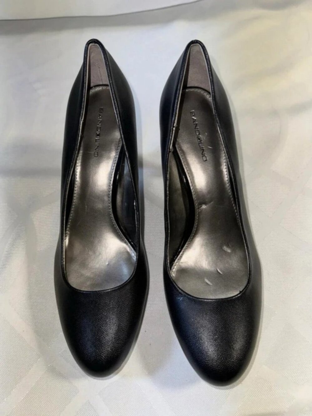 Women’s Bandolino Black High Heel Round Toe Pumps Size 10 M